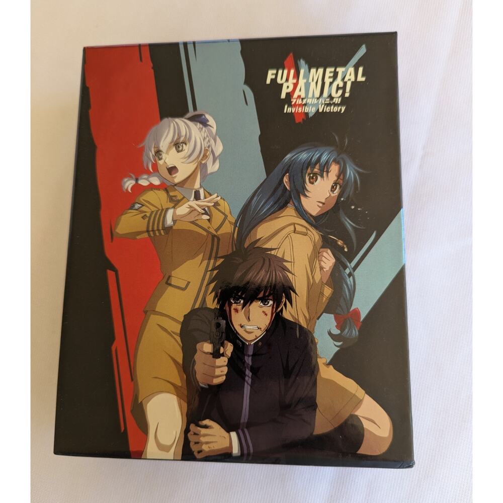 Full Metal Panic! Invisible Victory Anime CD Audio Set & Book ONLY Ltd Ed